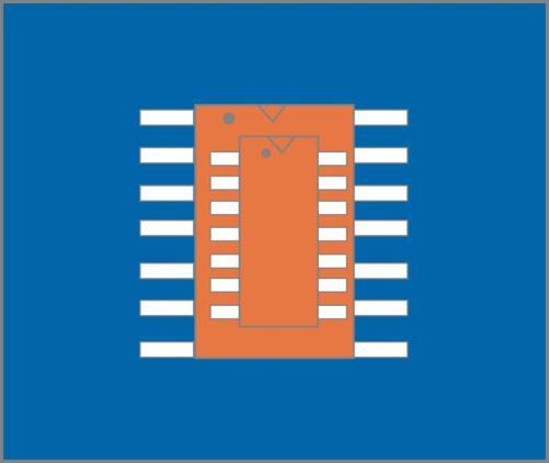Two SOP packages components compatible design