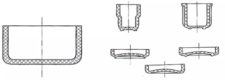 the supporting design of plastic product 