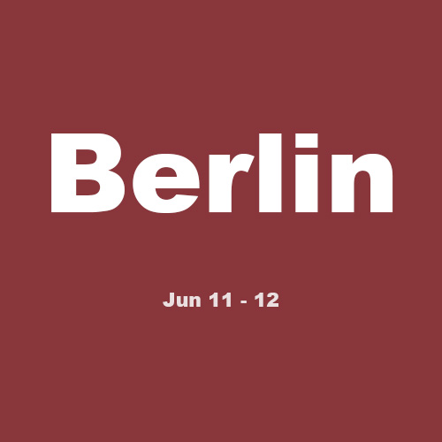 berlin jun 11 - 12